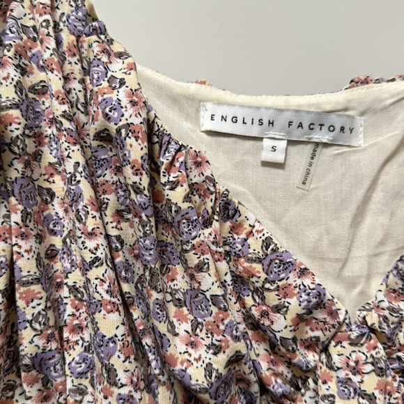 English Factory Floral Maxi Dress Size Small - Picture 10 of 13